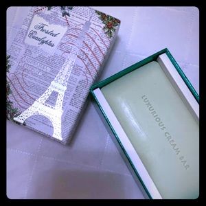 Frosted Eucalyptus soap.